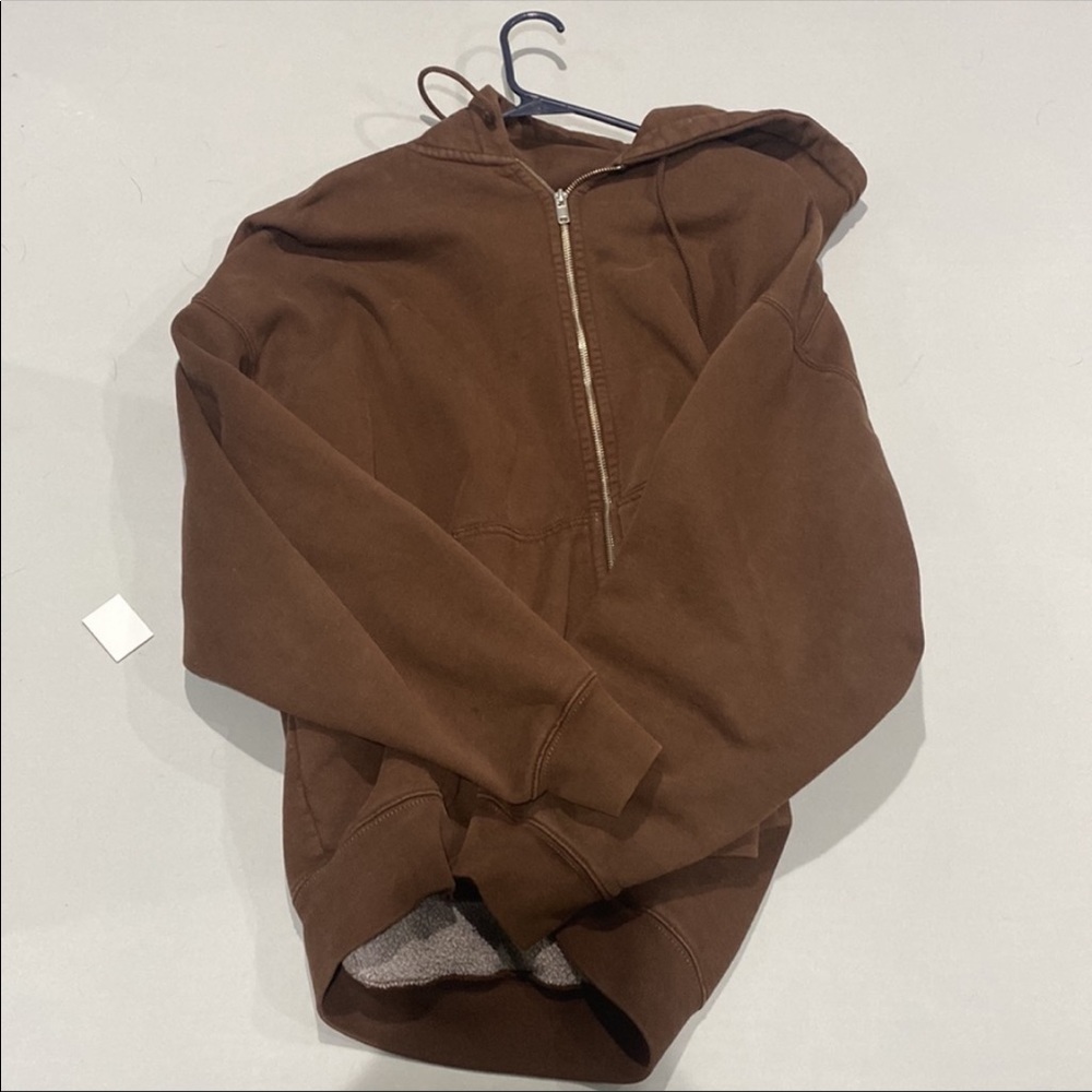 brown christy hoodie